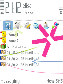 Not enough space for two Anniversaries