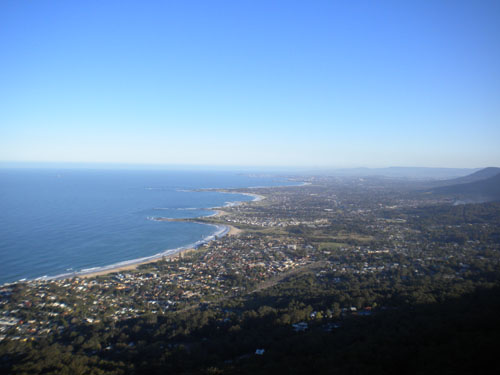 View from Sublime Lookout Point